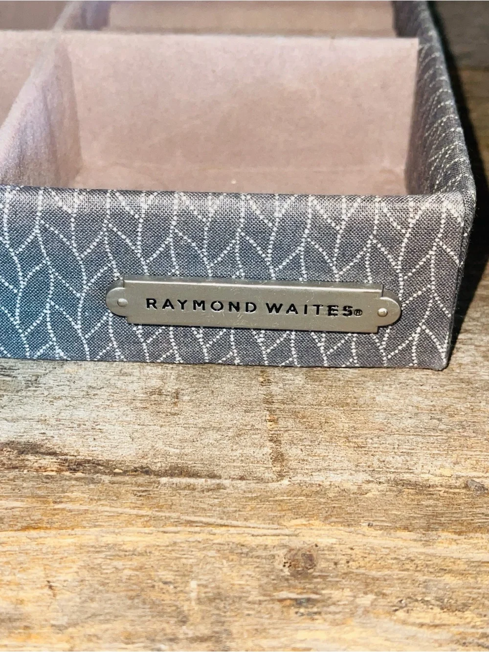 New Raymond Waites Jewelry Organizer Rings, Necklaces, Earring Compartments
